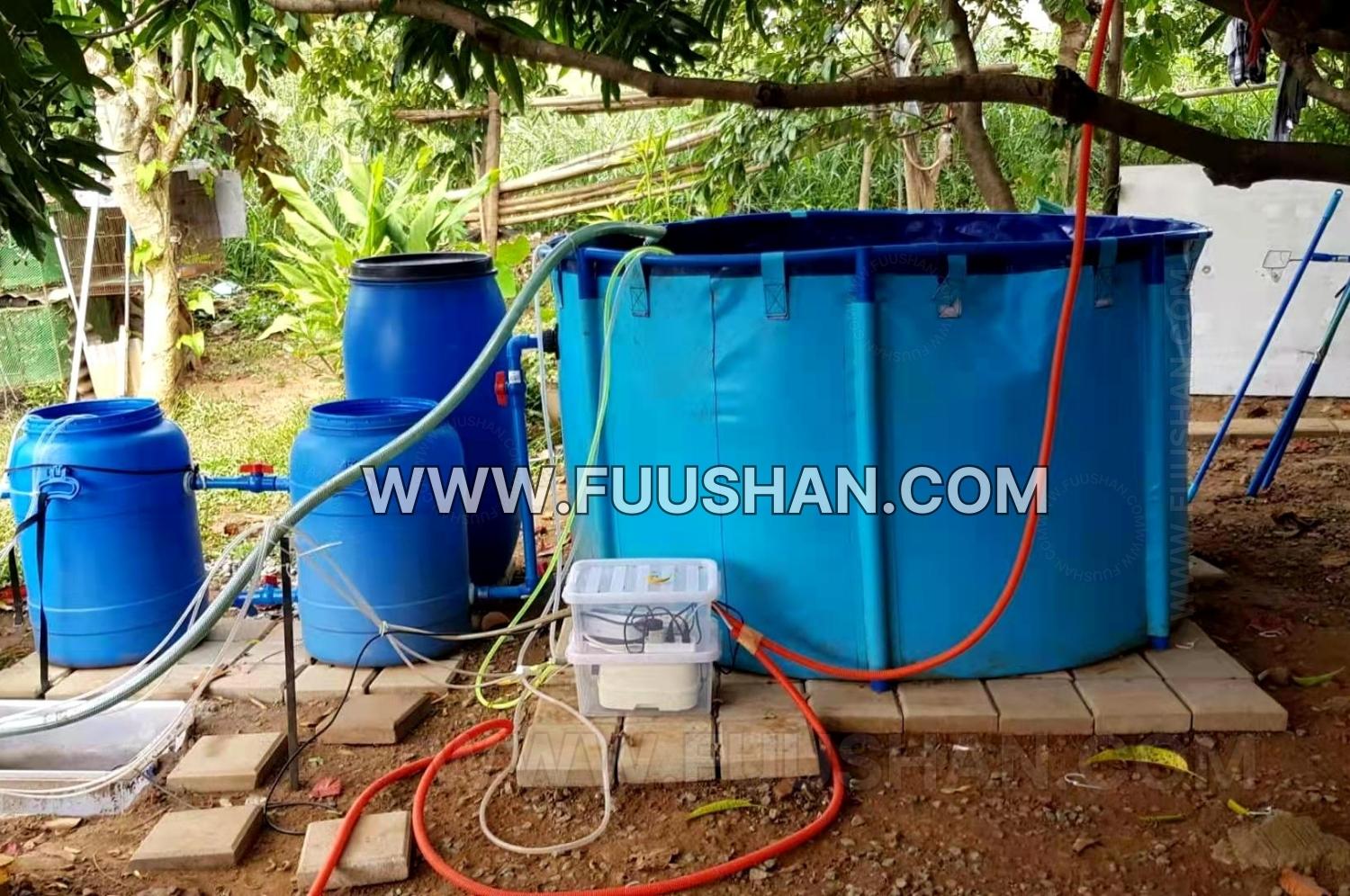 2000l outdoor home use aquaponics in philipines (7)
