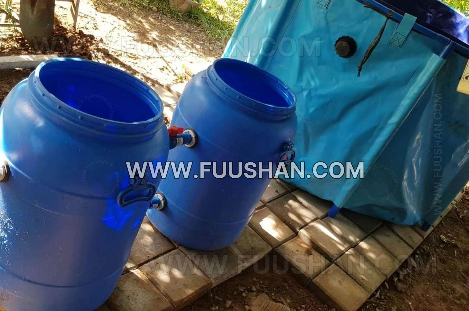 2000l outdoor home use aquaponics in philipines