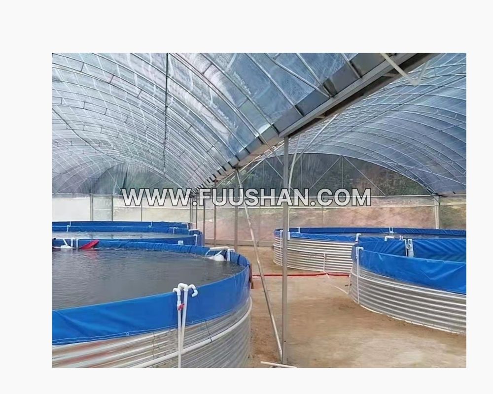 galvanized steel sheet aquaculture tank (5)