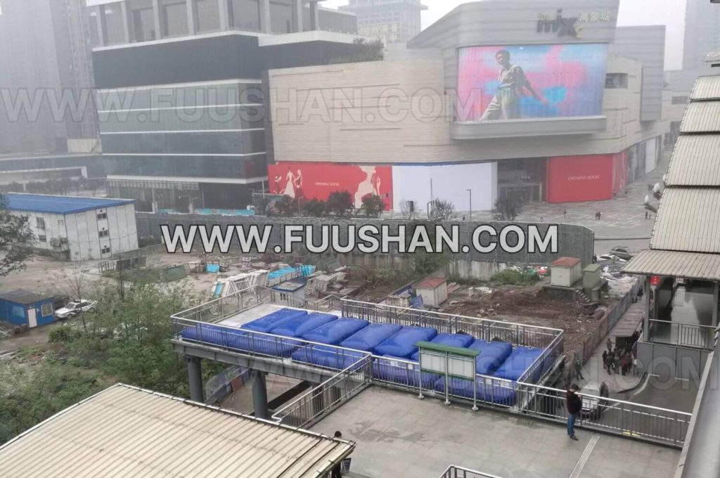 collapsible soft road compactor water bladder in china